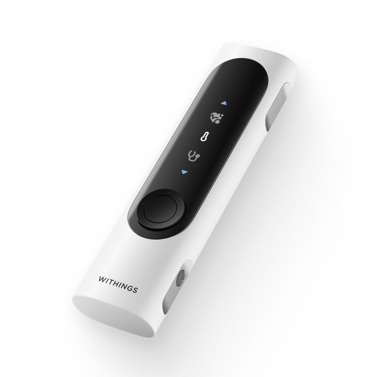 Withings BeamO - multifunkcyjne urządzenie do kontrolowania stanu zdrowia (termometr, pulsoksymetr, EKG, cyfrowy stetoskop) - wyrób medyczny