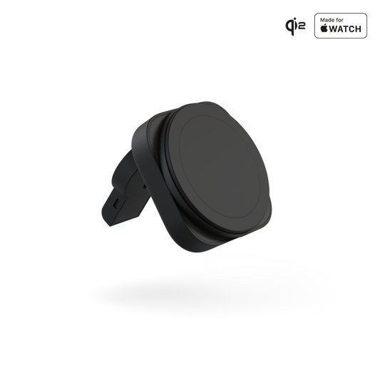 Zens Travel Charger Pro 2 - ładowarka bezprzewodowa do dwóch urządzeń Qi2 20W, kompatybilna z MagSafe, kabel i etui w zestawie czarna