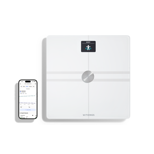 Waga Withings Body Smart - waga z analizą składu masy ciała biała