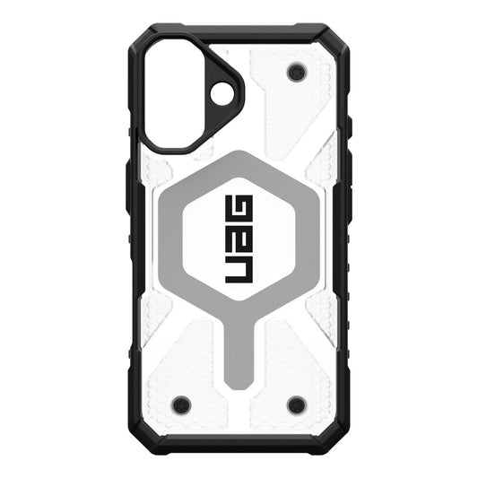 UAG Pathfinder Clear Magsafe - obudowa ochronna do iPhone 16 kompatybilna z MagSafe ice