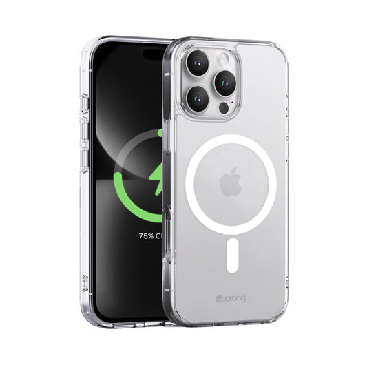 Etui Crong Clear MAG Cover MagSafe - iPhone 16 Pro przezroczyste
