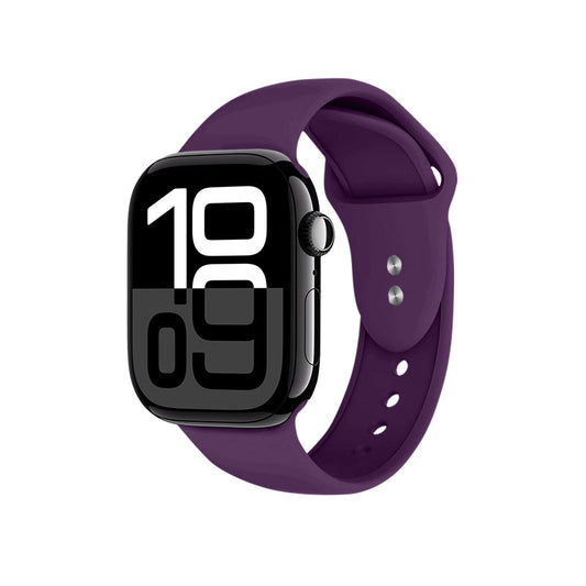 Crong Liquid - Pasek do Apple Watch 38 40 41 42 mm śliwkowy