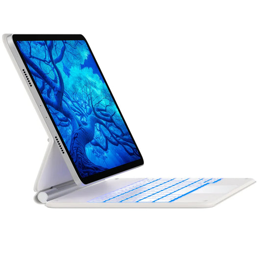 Typecase Edge - etui z klawiaturą do iPad Air 11" M2 (2024) M3 (2025) białe