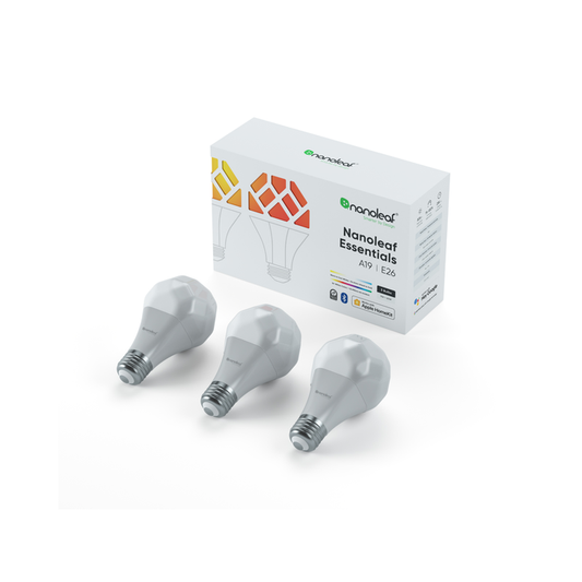 Nanoleaf Essentials Smart Bulbs - zestaw 3 żarówek A19-A60-E27