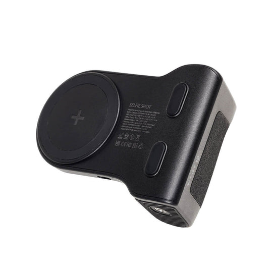 Adam Elements Selfie Shot Magnetic Hand Grip - magnetyczny uchwyt do ręki z powerbankiem 5000mAh czarny