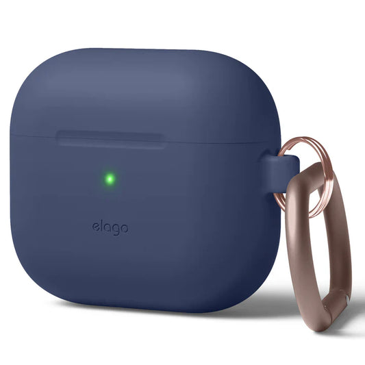 Elago AirPods 3 Silicone Hang Case - etui z karabińczykiem do AirPods 3 indigo