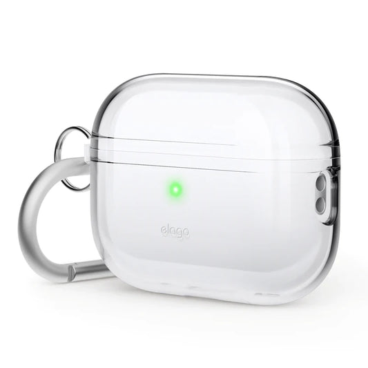 Elago AirPods Pro 2 Hang TPU Shell Case - etui z karabińczykiem do AirPods Pro 2 przeźroczyste