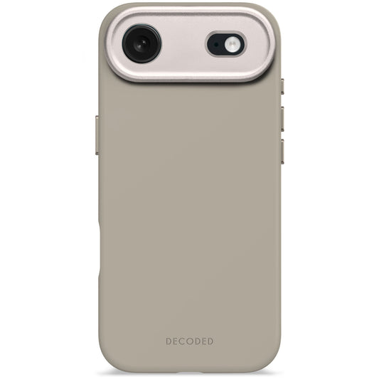 Decoded AntiMicrobial Silicone Backcover - silikonowa obudowa ochronna do iPhone Air kompatybilna z MagSafe soft taupe