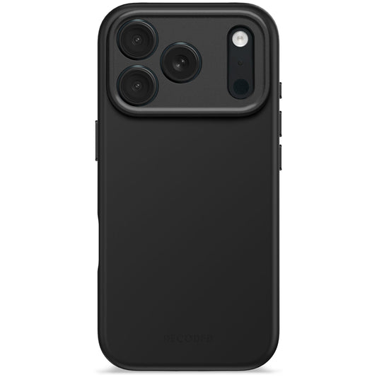 Decoded AntiMicrobial Silicone Backcover - silikonowa obudowa ochronna do iPhone 17 Pro kompatybilna z MagSafe phantom black