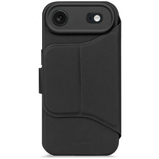 Decoded Textured Silicone Detachable Wallet - obudowa ochronna do iPhone Air kompatybilna z MagSafe phantom black