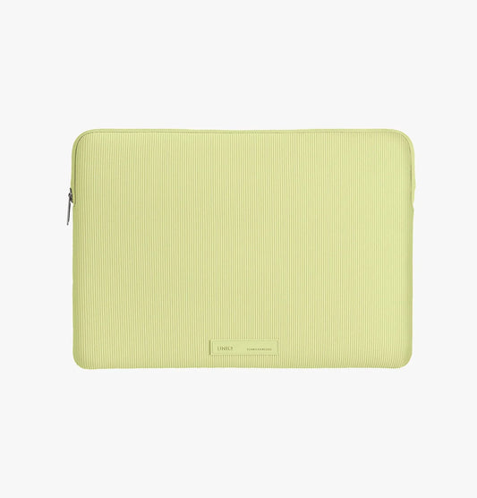 UNIQ Cyprus Ridge Edition - etui neoprenowe do MacBook Air 13" MacBook Neo 13" żółte