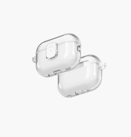 UNIQ Glase Pro Lock - etui do AirPods Pro 3 transparentne