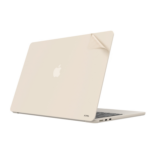 JCPal MacGuard 2in1 Skin Set do MacBook Air 13" M2 M3 M4 Starlight