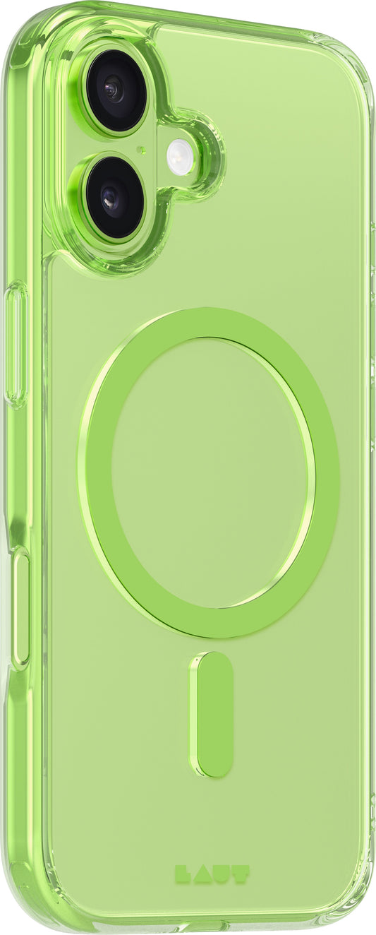 Laut Crystal Fluro - etui do iPhone 17 kompatybilne z MagSafe light green