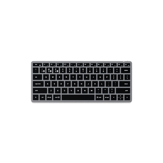 Satechi Slim X1 - klawiatura BT do trzech urządzeń USB-C space black