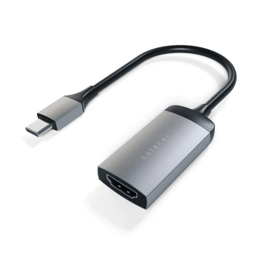Satechi Aluminium Adapter - aluminiowy adapter do urządzeń mobilnych USB-C/ 4K HDMI space grey