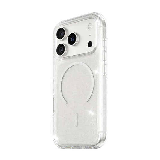 Care by PanzerGlass Flagship Urban Explorer Star Lit - etui MagSafe do iPhone 17 Pro transparentne