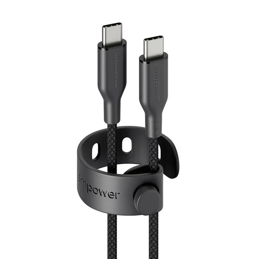 EmPower Racing by PanzerGlass - kabel USB-C USB-C 240W 2m czarny