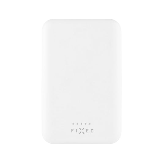 FIXED MagZen - powerbank z MagSafe 1X USB-C PD 20W 6000 mAh biały