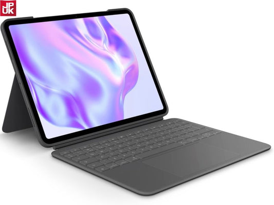 Logitech Combo Touch - etui z klawiaturą do iPad Pro 13" M4 M5 UK szare