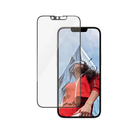 PanzerGlass Screen Protector Ultra-Wide Fit - szkło do iPhone 17e 16e 14 13 13 Pro czarna ramka
