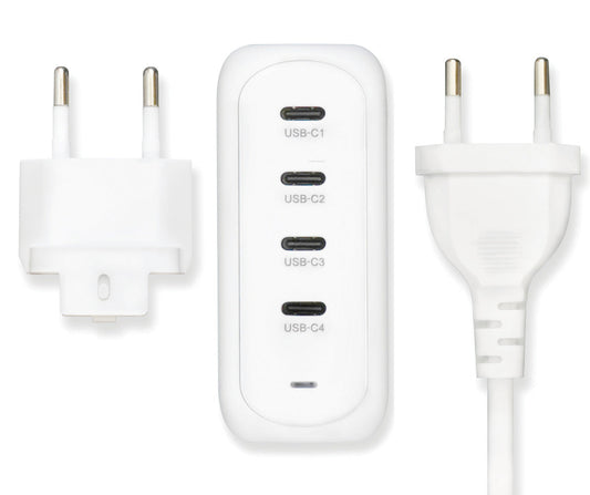 Hi5 135W PD Adapter 4x USB-C 100W Max on OnePort biały