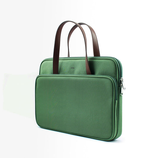 JCPal Milan Briefcase Sleeve - torba do MacBook 15 16" oliwkowa
