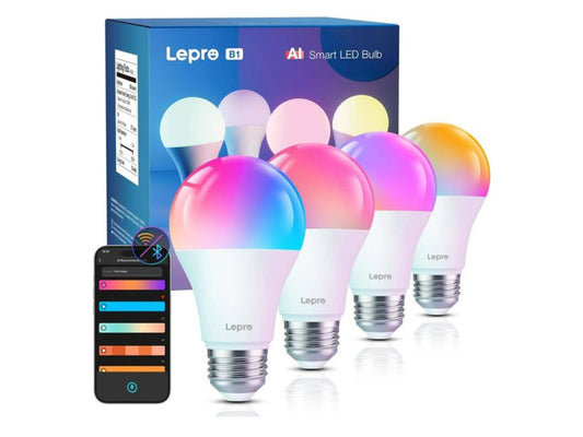 Lepro B1 AI Smart Bulb E27 - inteligenta żarówka E27 (4 szt.)