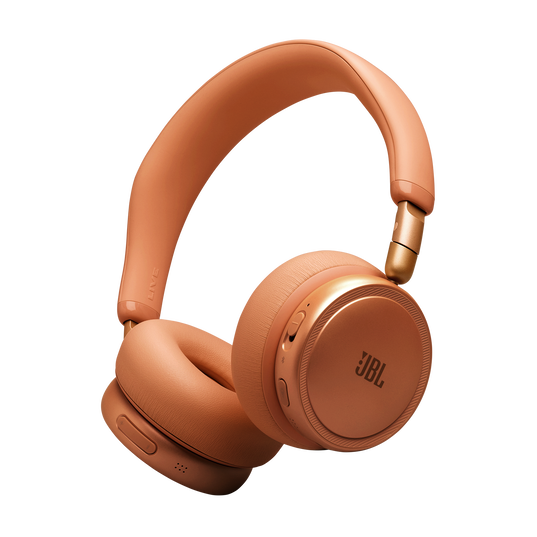 JBL Live 680NC - bezprzewodowe słuchawki nauszne z redukcją hałasu pomarańczowe
