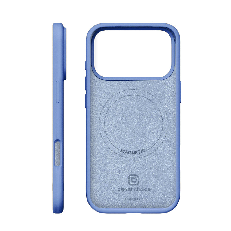 Etui Crong Color Cover Magnetic - iPhone 18 Pro / 17 Pro MagSafe niebieskie