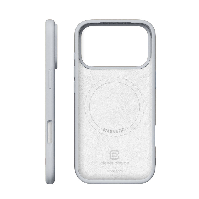 Etui Crong Color Cover Magnetic - iPhone 18 Pro Max / 17 Pro Max MagSafe szare