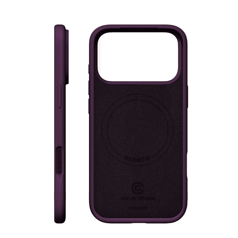 Etui Crong Color Cover Magnetic - iPhone 18 Pro Max / 17 Pro Max MagSafe śliwkowe