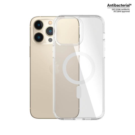 Etui PanzerGlass HardCase z Magsafe i powłoką antybakteryjną do iPhone 14 Pro Max transparentne