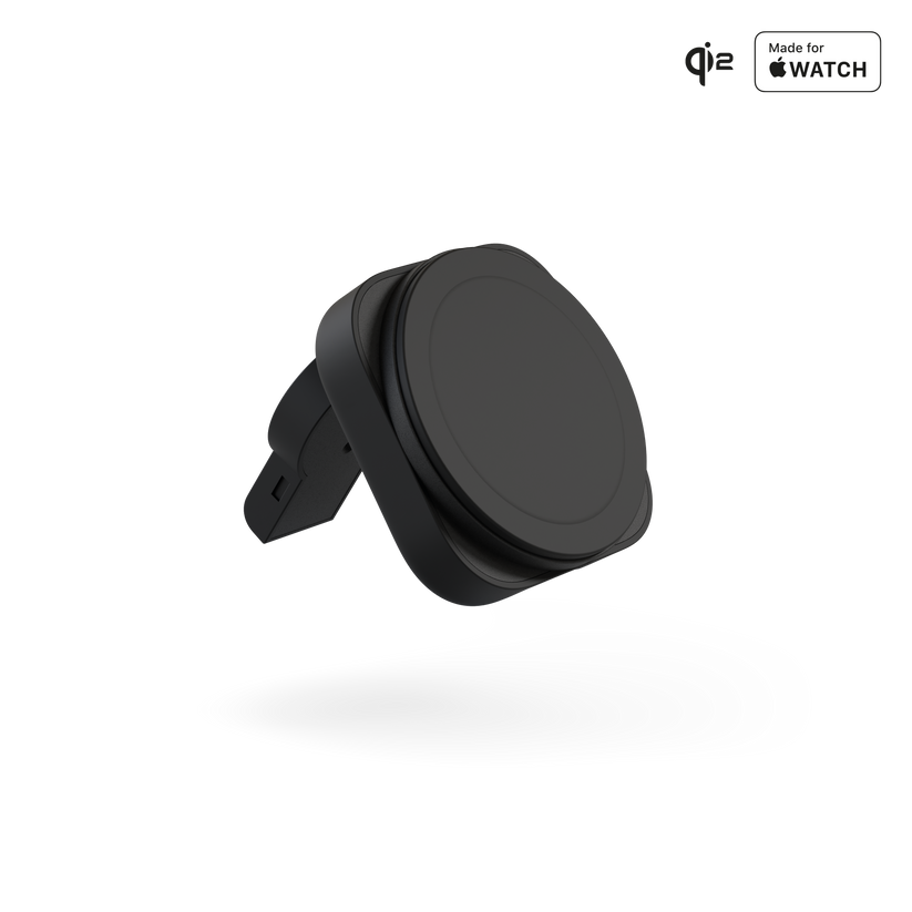 Zens Travel Charger Pro 2 - ładowarka bezprzewodowa do dwóch urządzeń Qi2 20W, kompatybilna z MagSafe, kabel i etui w zestawie czarna