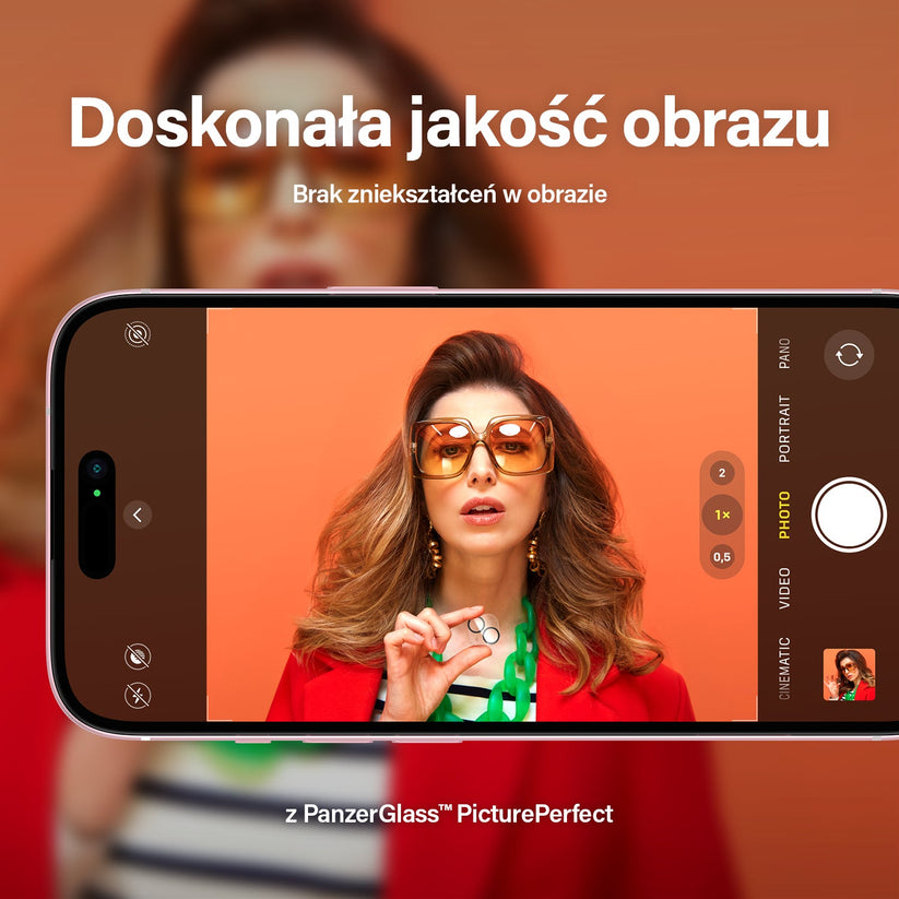 PanzerGlass Picture Perfect - osłona na aparat do iPhone 15 15 Plus