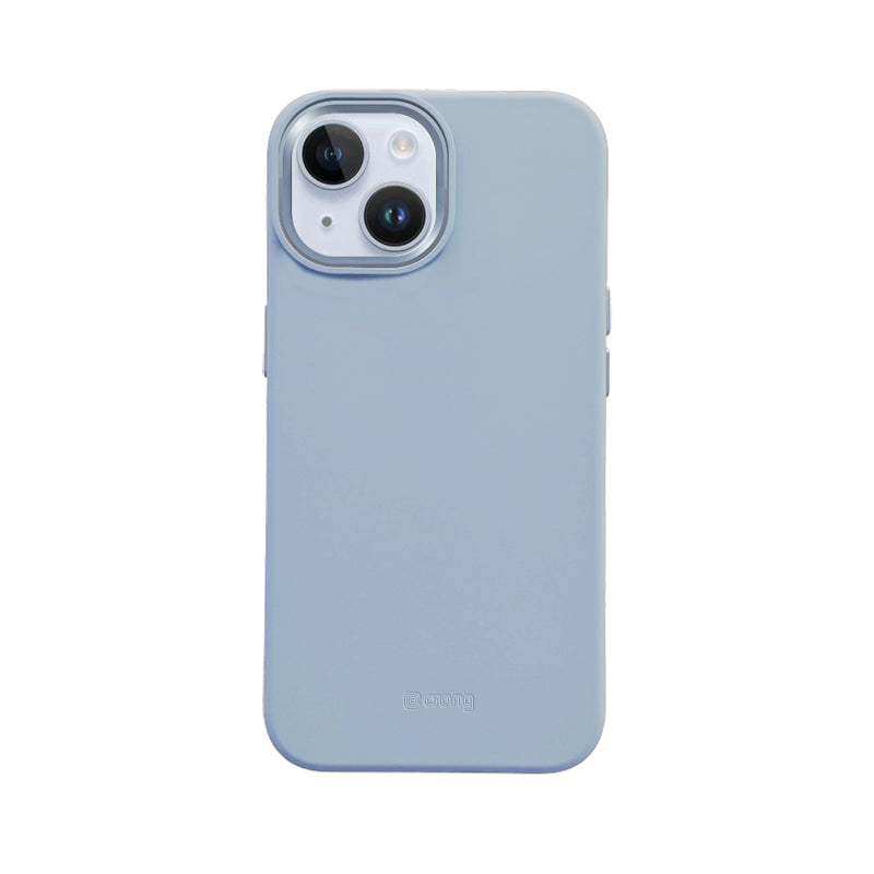 Etui Crong Color Cover LUX Magnetic MagSafe - iPhone 15 Plus niebieskie