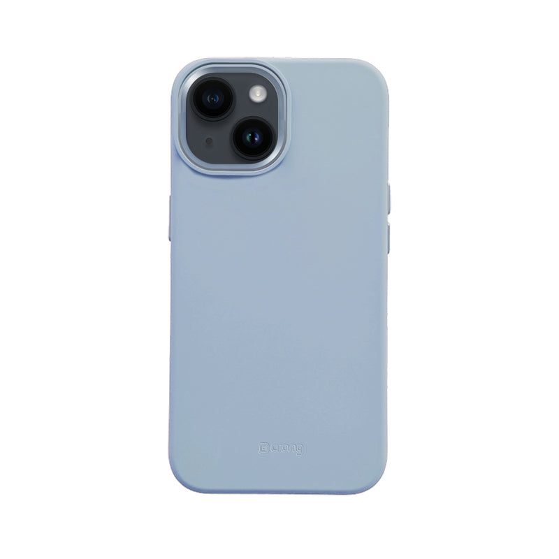 Etui Crong Color Cover LUX Magnetic MagSafe - iPhone 15 Plus niebieskie