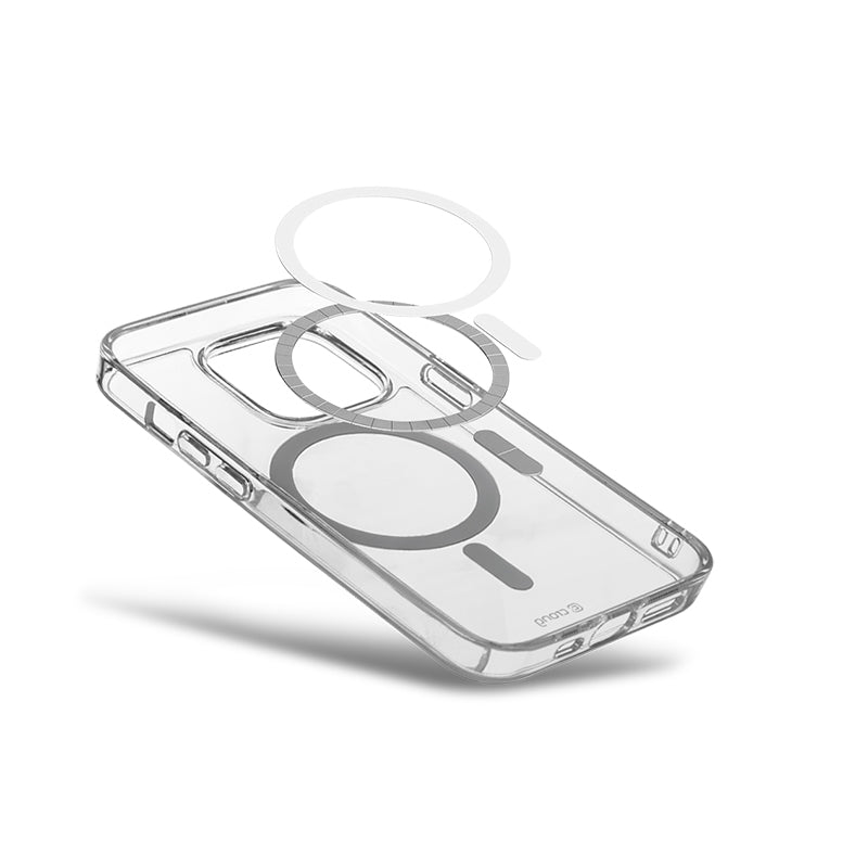 Etui Crong Clear MAG Cover MagSafe - iPhone 15 Plus przezroczyste