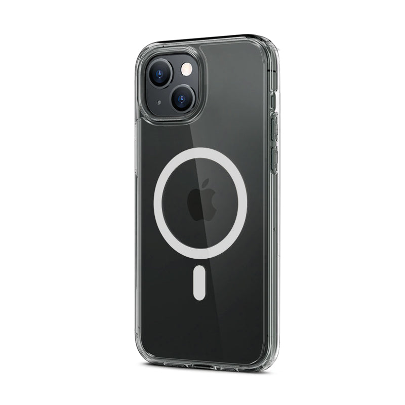Etui Crong Clear MAG Cover MagSafe - iPhone 15 Plus przezroczyste