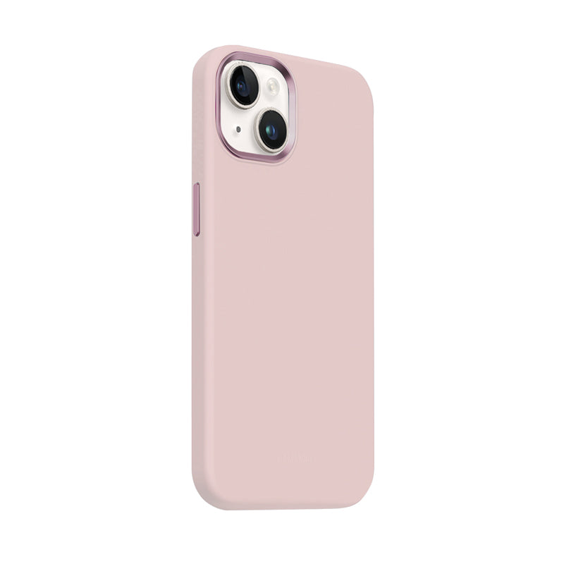 Etui Crong Color Cover LUX Magnetic MagSafe - iPhone 15 Plus różowe