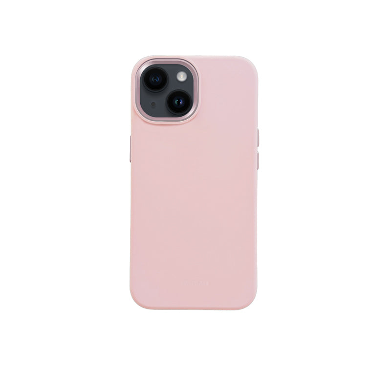 Etui Crong Color Cover LUX Magnetic MagSafe - iPhone 15 Plus różowe