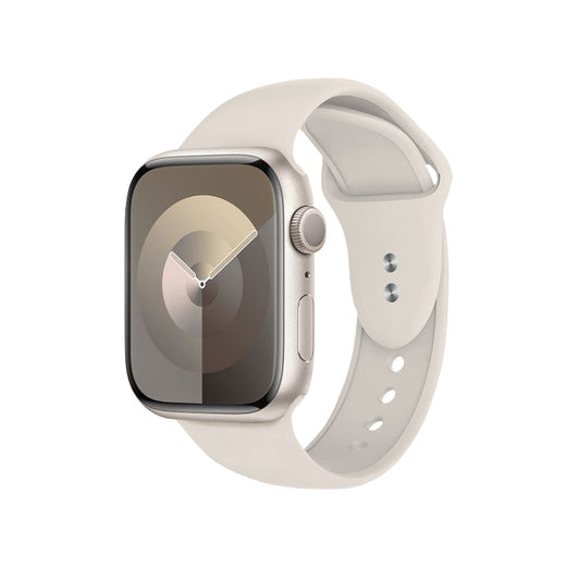 Crong Liquid Band - Pasek Apple Watch 38 40 41 42 mm kamienny beż