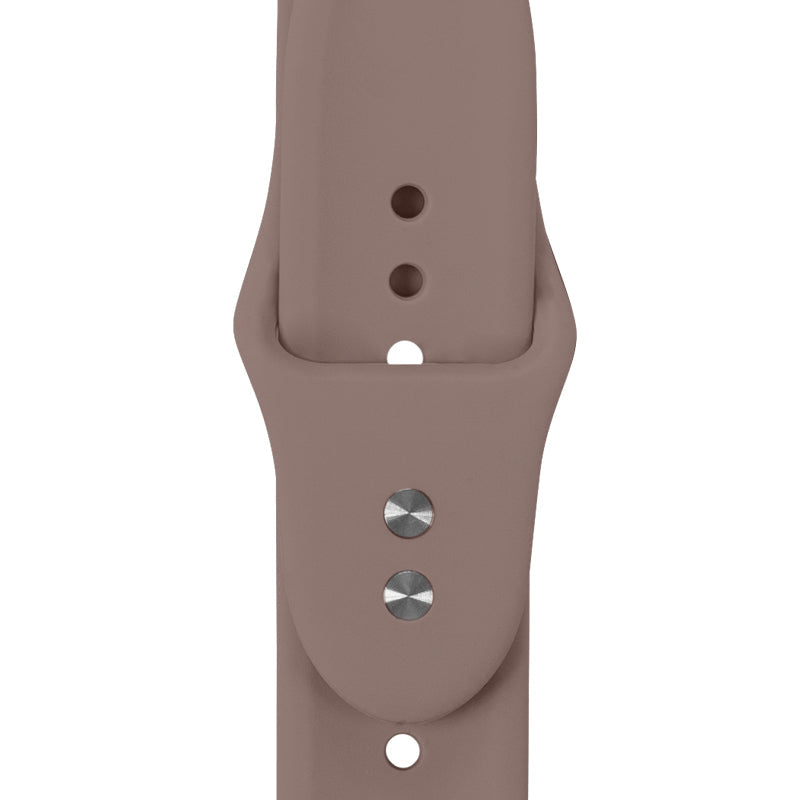 Crong Liquid - Pasek Apple Watch 44 45 46 49 mm brązowy