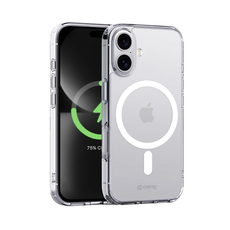 Etui Crong Clear MAG Cover MagSafe - iPhone 16 Plus przezroczyste