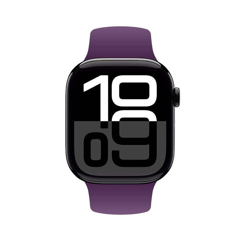 Crong Liquid - Pasek do Apple Watch 44 45 46 49 mm śliwkowy
