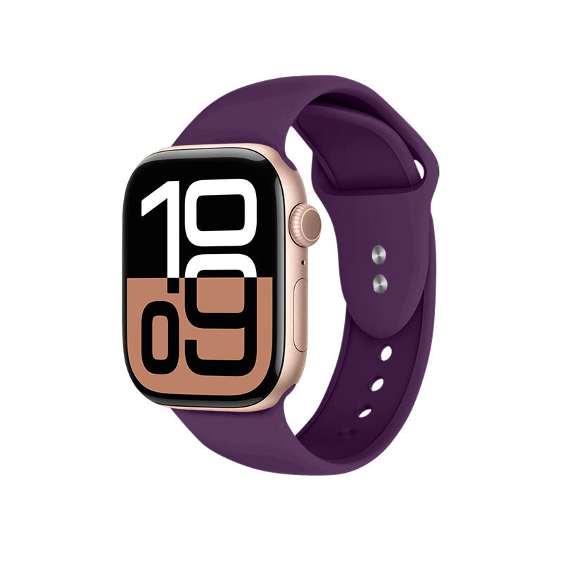 Crong Liquid - Pasek do Apple Watch 38 40 41 42 mm śliwkowy