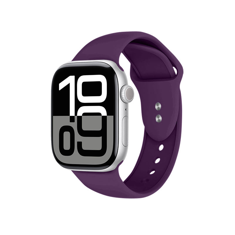 Crong Liquid - Pasek do Apple Watch 38 40 41 42 mm śliwkowy