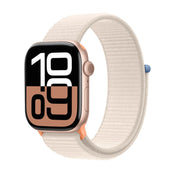 Pasek sportowy Crong Nylon do Apple Watch 38 40 41 42 mm Starlight