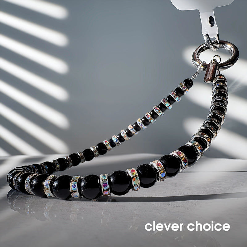Crong Phone Charm - smycz zawieszka do telefonu midnight beads