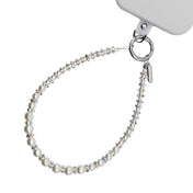 Crong Phone Charm - smycz zawieszka do telefonu silver beads